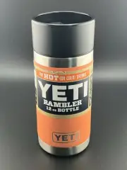YETI Rambler 12 oz Insulated Bottle with HotShot Cap - Original Coral!