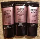3x Maybelline Master Prime Face Studio Primer Base SPF 30 Blur + Defend 500 New