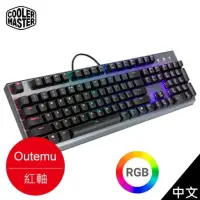 在飛比找momo購物網優惠-【COOL】CK350 機械式 RGB 電競鍵盤 紅軸/中刻