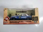 NEW Greenlight 1/43 Walking Dead Rick & Shane Ford Crown Victoria Police RARE