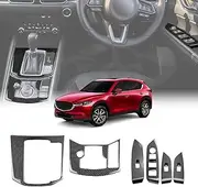 X-CAR Gear Shift Console Window Switch Control Panel Trim Protector for Mazda CX-5 CX5 2017-2025