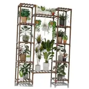 Plant Stand Indoor Outdoor 62.2“ Tall Large Plant Shelf Corner Tiered Plant