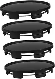 Abs Wheel Hub Covers 68mm Outer 63mm Inner Diameter Car Rim Center Caps Set