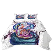 Sexy Woman the Charming Snake Coverlet