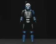 Bo Katan Kryze Armor kit 1:1 cosplay Prop DIY