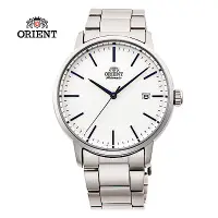 在飛比找Yahoo奇摩購物中心優惠-ORIENT 東方錶 DATEⅡ系列 機械錶 鋼帶款 白色 