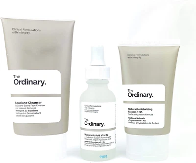 The Ordinary the Daily Set (3 Pcs: the Ordinary Squalane Cleanser - the Ordin...