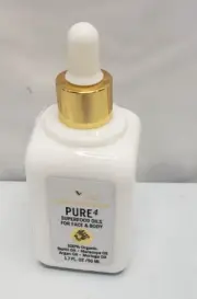 Joyce Giraud Miracle Elixir Collection PURE 4 SuperFood Oils For Face & Body 1.7