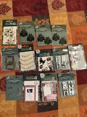 The Card Connection Collage Keepsakes Craft Embellish Bundle Lot Of 13
