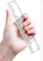CHRISTIAN RULER BOOKMARK: for Underlining (Books of Old & New Testaments)