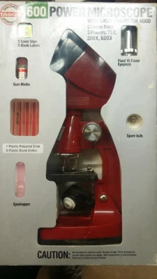 Tasco 600 Power Microscope 3-Way Projector Hood