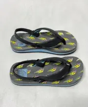 Reef Kids Little Ahí Bolt Sandals Toddler Size 11/12 Slide In Sling Back Summer