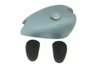 NORTON 16H RAW PAINTED FUEL TANK WITH KNEE PADS / CAP / TAP/FIT FOR