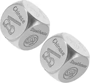 ERINGOGO 2pcs Food Decision Fun Meal Decider for Friends for Dinner Dates Parties Creative Dining Experience Reliable