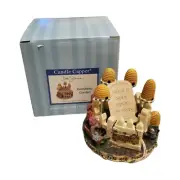 NEW Candle Capper S'toppers Beeskeep Garden Deb Strain Old Virginia Candle Co