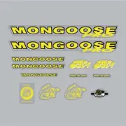 Mongoose - 1999 FX1 - Decal set - old school bmx