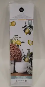 RoomMates Country Cottagecore Lemons Fruit Removable Peel and Stick Wall Decals