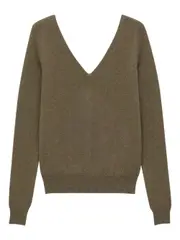 [Saint Laurent Paris] Saint Laurent Paris-Pullover Verde-Donna M