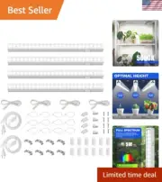 Energy-Efficient 5000K LED Grow Lamp - T5 Grow Light Strip for Easy Setup