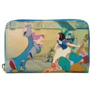 Snow White and the Seven Dwarfs Scenes Highly Collectible Zip Purse (20x10cm)