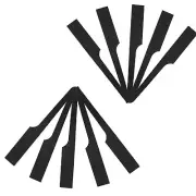 10pc Reciprocating Saw Blade Set, Air Body Saw Blades Black Bi-Metal Air Saw ...