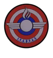 3" ORDNANCE CAPTAIN AMERICA SHIELD IYAOYAS HOOK & LOOP PVC PATCH