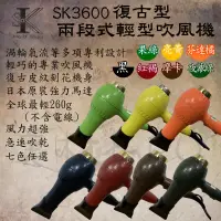 在飛比找蝦皮購物優惠-【美材小PU】華麗復古風輕巧專業用吹風機SK-3600 台灣