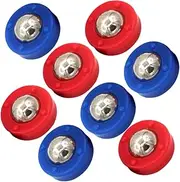 WOONEKY Shuffleboard Game Accessories 8pcs Roller Balls Sliding Mini Balls Replacement for Shuffleboard Table Carry