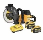 NEW DeWALT 54V 9.0Ah 230mm XR FLEXVOLT Brushless Concrete Cut Off Saw Kit