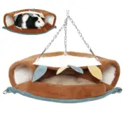 Hamster Hammock Plush Snuggle Happy Winter Warm House Hanging Tent