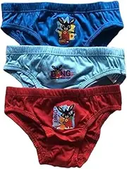 [TDP Textiles] Boys Official Bing Bunny Character Hipster Briefs 3 Pairs Per Pack - 33242