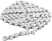 96 Links Red Bike Chain Fixed Gear Track BMX Single Speed Chains 1/2' X 1/8' Bicycle Accessories(9)