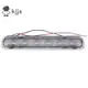 汽車 LED 後尾門 3Rd 剎車燈燈白色透鏡 81570-0K080 適用於豐田 Hilux VIGO MK6 SR5