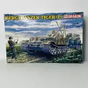 Bergepanzer Tiger (P) Recovery VehicleDragon 2005 1:35 Scale Model #6226 NOS