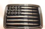 Flag bullets belt buckle military army navy marines AF US Seller patriot police