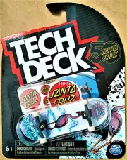 TECH DECK 2023 DROP 2 - SANTA CRUZ 50TH - MAURIO MCCOY 'FLAMINGO' - ULTRA RARE