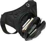 Bike Thigh Pouch - Motorcycling Leg Pack, Rider Utility Carryall | Motorcycle Leg Bag, Motorcycle Drop Bag, Cyclist Gear Holster for Outdoor Travel and Riding Adventures Equipment Storage