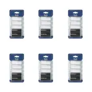 6x 5pc Malli 180M DIY Sewing Thread Spools Hand/Machine Sewing White/Black
