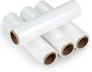 Tangkula 4 Rolls 18" x 1500 Ft Stretch Wrap, Heavy Duty Shrink Wrap Roll for Packing, 60 Gauge High Performance Plastic Wrap for Moving Packing Shipping Furniture Luggage