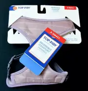 Top Paw Size X Small Soft Comfort Dog Harness Grey