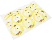 TEHAUX Ceramic Sticker Sheets Pottery Transfer Underglaze Decals DIY Coloring Transfers High