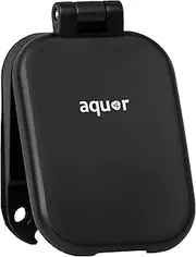 Aquor House Hydrant V2+ Premium Debris Cover, Stainless Steel Spigot Cover, Weather Protector, Compatible with Aquor Hydrant V2+ Freeze-Proof Outdoor Faucet, Matte Black Stainless Steel