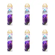 6x Glade Air Freshener Lavender Home/Room Fragrance Spray Odour Remover 225ml