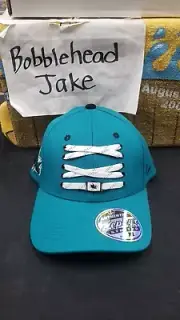 NWT NHL SAN JOSE SHARKS "LACES" CAP HAT ZEPHYR HOCKEY FLEX STRETCH FIT XL