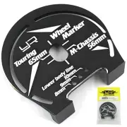 NEW Yeah Racing Alum Wheel Well Marker Black 1:10 Touring M-Chassis FREE US SHIP