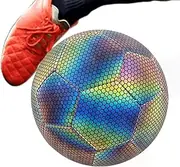 Glowing Football,Light Up Soccer Ball - Cool Fun Waterproof Football for Boy Birthday Christmas Games Kids Training Girl Sports Outdoor