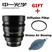 Zhongyi Cine Lens 35mm T1.0 for Micro 4/3 BMPCC MFT G3 GH3 GH4 OM-D Z-CAM E-M5