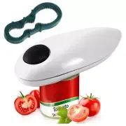 Electric Can Opener – Easy One-touch Operation with Bonus Bottle Opener