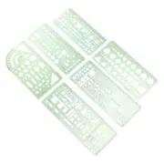 Civil Architecture Drawing Kit Stencils for Painting Building Formwork