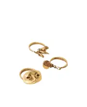 charm-detail set of rings 50,52 Yellow